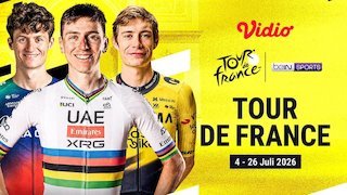 Jadwal Tour de France 2026: Duel Tadej Pogacar vs Jonas Vingegaard di Vidio