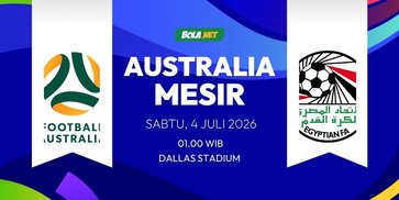 Prediksi Piala Dunia 2026: Australia vs Mesir, 4 Juli 2026 Prediksi Piala Dunia 2026: Australia vs Mesir, 4 Juli 2026