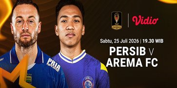 Piala Presiden Persib vs Arema FC: Ajang Pembuktian Mental Sang Juara di Vidio