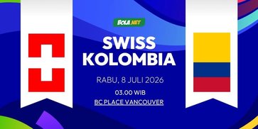 Prediksi Piala Dunia 2026: Swiss vs Kolombia 8 Juli 2026 Prediksi Piala Dunia 2026: Swiss vs Kolombia 8 Juli 2026