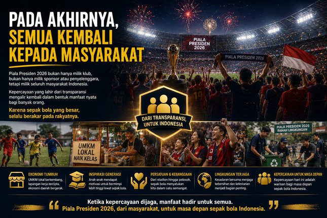 Pada Akhirnya, Semua Kembali kepada Masyarakat Pada Akhirnya, Semua Kembali kepada Masyarakat