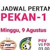 Saksikan Eredivisie 2026/27 Week 1: Misi Sang Juara, Gengsi Rotterdam dan Ambisi Ajax di Vidio Saksikan Eredivisie 2026/27 Week 1: Misi Sang Juara, Gengsi Rotterdam dan Ambisi Ajax di Vidio