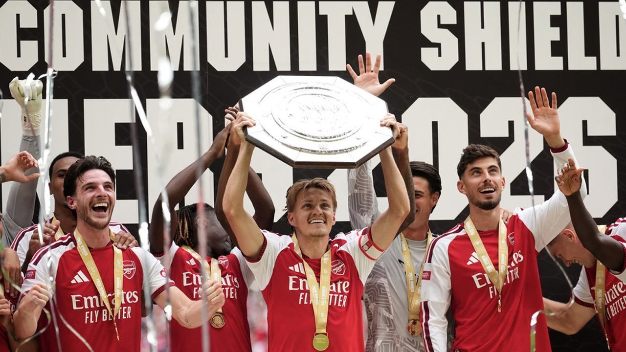 Arsenal Juara Community Shield, Martin Odegaard: Semoga Trofi Lainnya Menyusul! Arsenal Juara Community Shield, Martin Odegaard: Semoga Trofi Lainnya Menyusul!