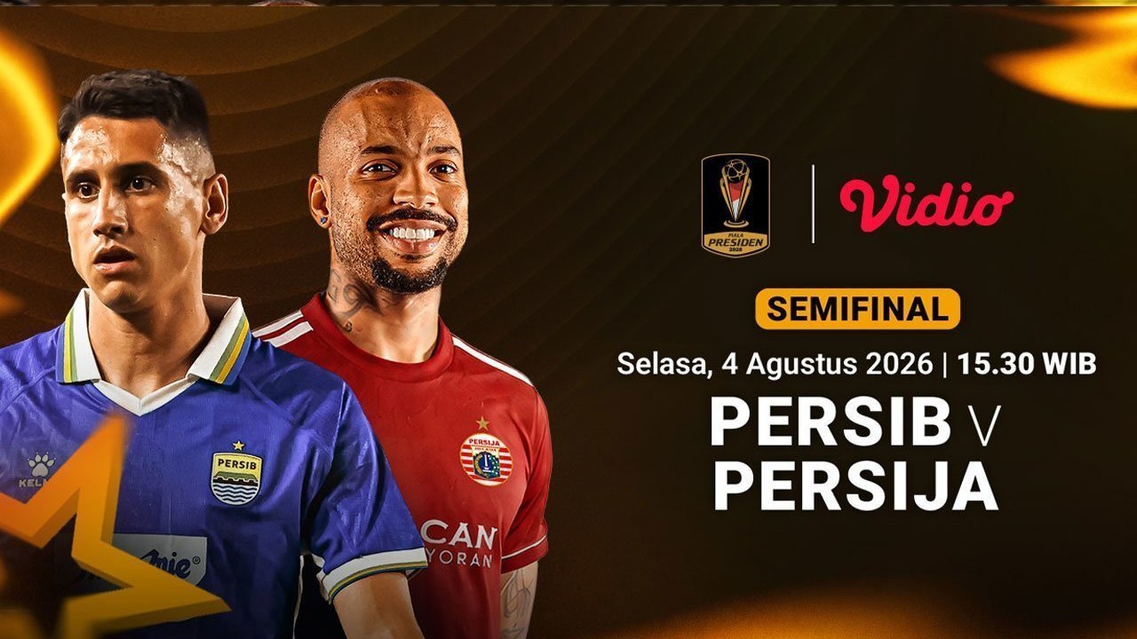Semifinal Piala Presiden - Persib vs Persija: Saksikan Duel Klasik Pada Laga Pramusim di Vidio
