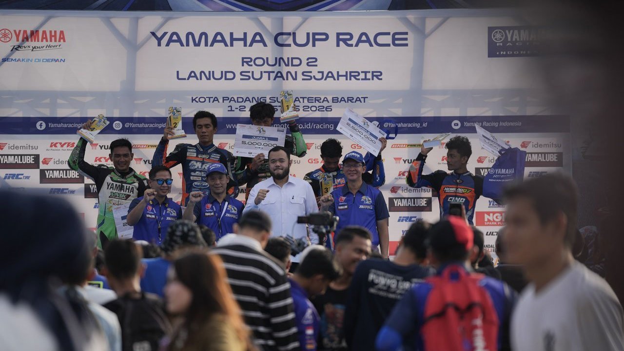 Kembali ke Padang Setelah 11 Tahun, Yamaha Cup Race Diserbu Lebih dari 5.000 Pengunjung Kembali ke Padang Setelah 11 Tahun, Yamaha Cup Race Diserbu Lebih dari 5.000 Pengunjung