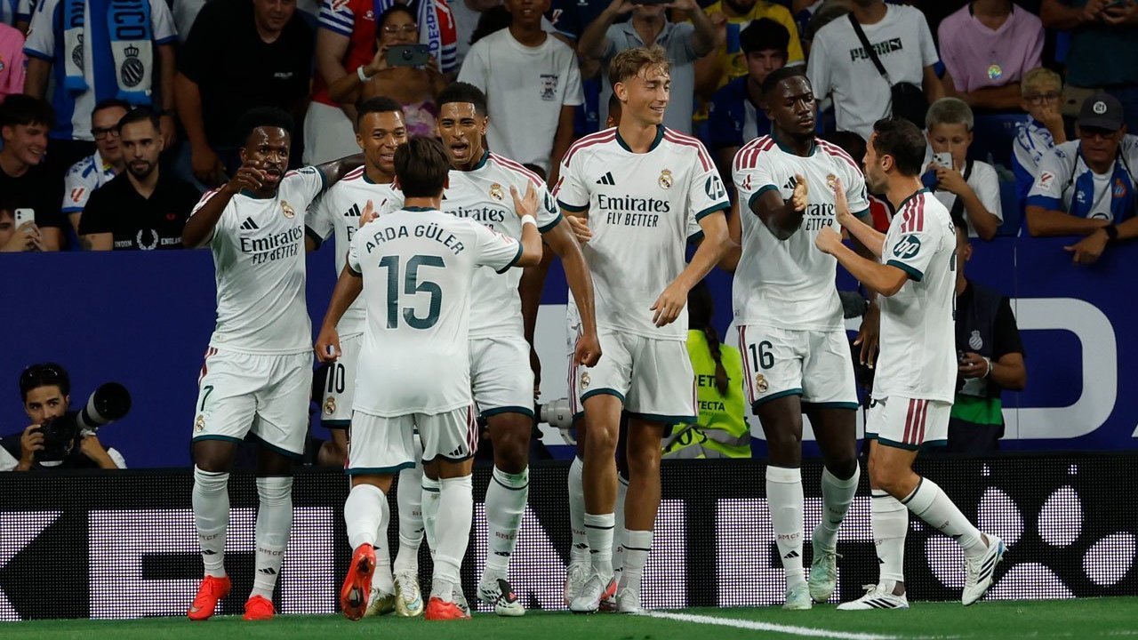 Rapor Pemain Real Madrid saat Tekuk Espanyol 2-1: Arda Guler dan Jude Bellingham Bersinar Rapor Pemain Real Madrid saat Tekuk Espanyol 2-1: Arda Guler dan Jude Bellingham Bersinar