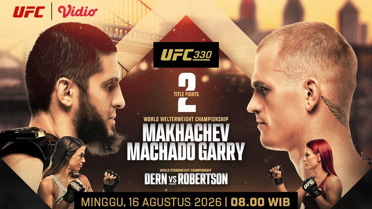 UFC 330 - Makhachev vs Machado Garry: Duel Gaya Bertarung yang Berbeda Live Streaming di Vidio UFC 330 - Makhachev vs Machado Garry: Duel Gaya Bertarung yang Berbeda Live Streaming di Vidio