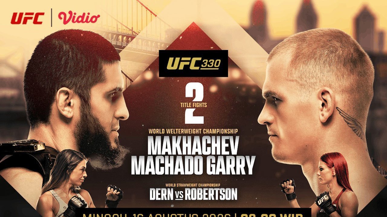 Islam Makhachev vs Ian Machado Garry Berebut Tahta Welterweight di UFC 330, Tonton Keseruannya Eksklusif di Vidio Islam Makhachev vs Ian Machado Garry Berebut Tahta Welterweight di UFC 330, Tonton Keseruannya Eksklusif di Vidio