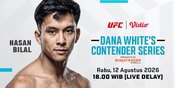 Jadwal UFC Dana White's Contender Series: Hasan Bilal Wakil Fighter dari Indonesia di Vidio