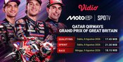 MotoGP Qatar Airways Grand Prix of Great Britain 2026: Tantangan dari Silverstone Streaming di Vidio MotoGP Qatar Airways Grand Prix of Great Britain 2026: Tantangan dari Silverstone Streaming di Vidio