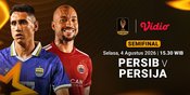 Semifinal Piala Presiden - Persib vs Persija: Saksikan Duel Klasik Pada Laga Pramusim di Vidio Semifinal Piala Presiden - Persib vs Persija: Saksikan Duel Klasik Pada Laga Pramusim di Vidio