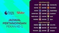 Jadwal Liga Inggris 2026/27: Tiga Laga Besar pada Matchweek Pembuka di Vidio