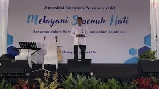 BRI Region 13 Malang Gandeng ASABRI dan TASPEN Beri Apresiasi untuk Nasabah Pensiunan