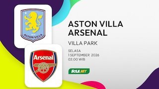 Prediksi Aston Villa vs Arsenal, 1 September 2026 Prediksi Aston Villa vs Arsenal, 1 September 2026
