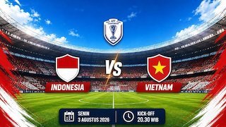 Prediksi Timnas Indonesia vs Vietnam 3 Agustus 2026