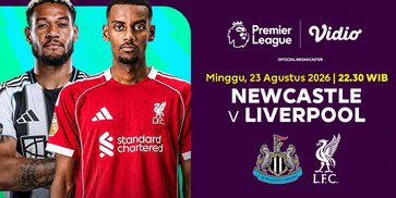 Newcastle United vs Liverpool: Adu Pemain Baru di Matchweek 1 Liga Inggris 2026/27 di Vidio Newcastle United vs Liverpool: Adu Pemain Baru di Matchweek 1 Liga Inggris 2026/27 di Vidio