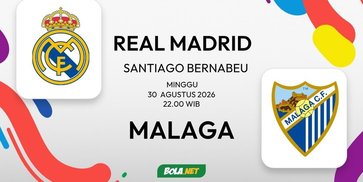 Prediksi Real Madrid vs Malaga, 30 Agustus 2026