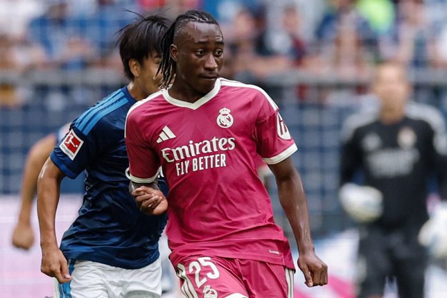 Bagaimana Rekrutan Baru Menghadapi Tekanan? Pemain Real Madrid, Yan Diomande (c) Instagram/realmadrid
