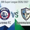 Prediksi BRI Super League: Arema FC vs Isenmulang FC 4 September 2026 Prediksi BRI Super League: Arema FC vs Isenmulang FC 4 September 2026