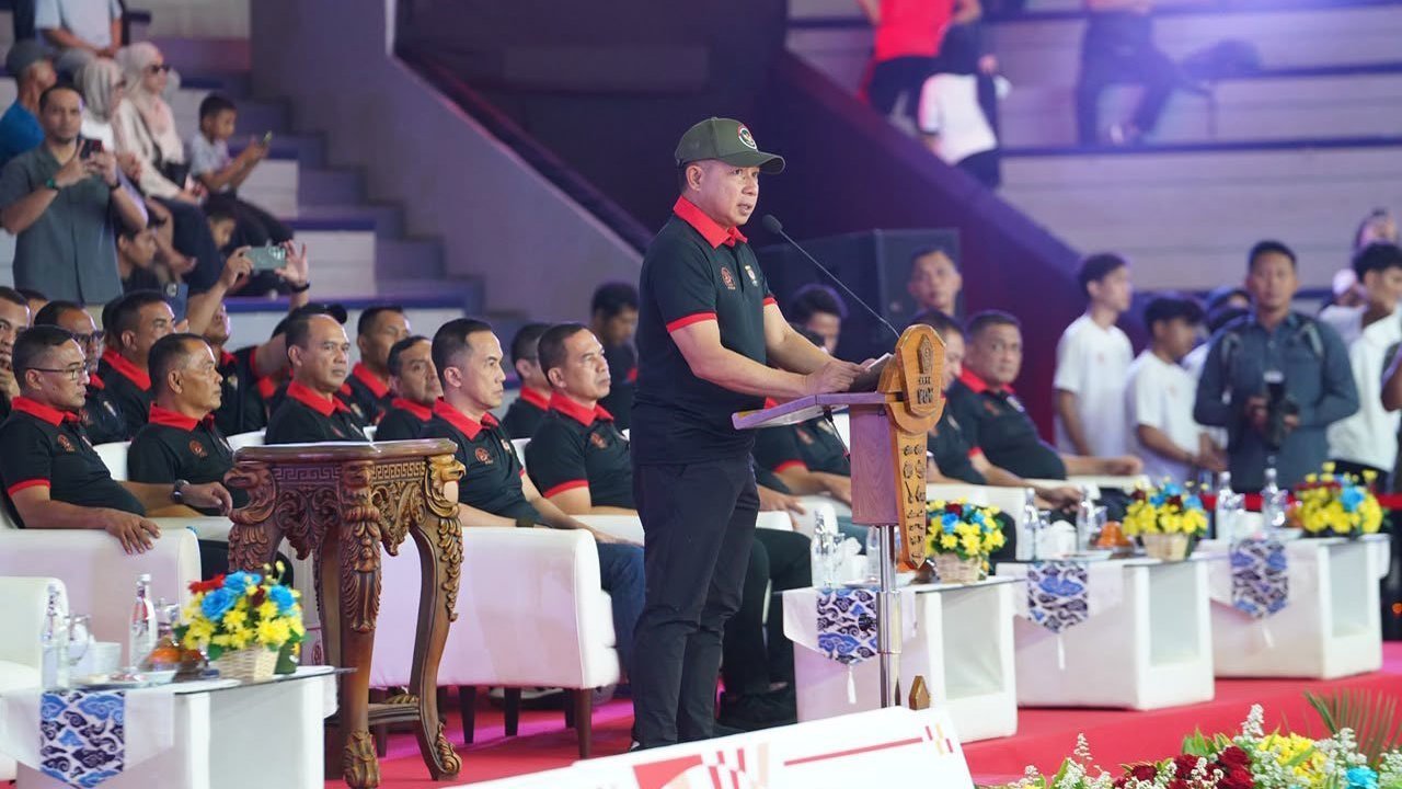 Pesan Panglima TNI saat Buka Turnamen Bola Basket: Olahraga Membentuk Karakter dan Semangat Pantang Menyerah