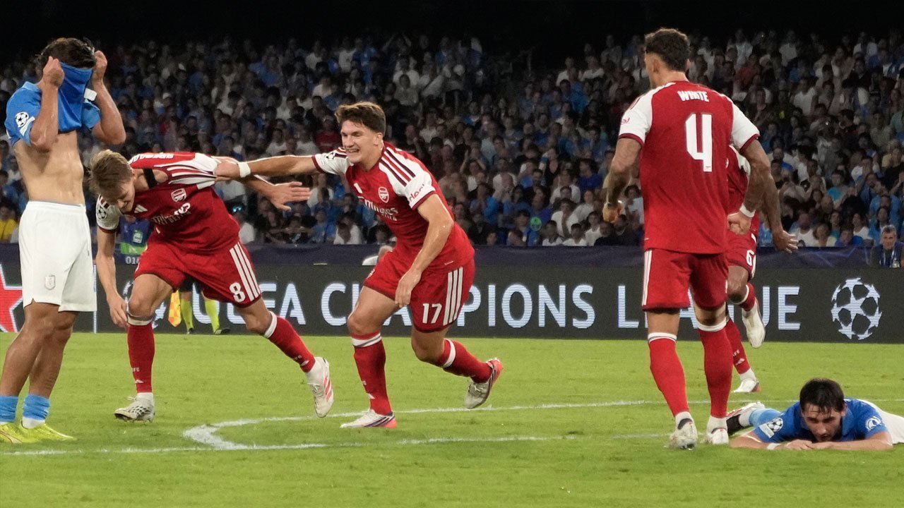 Rating Pemain Arsenal Saat Menang di Markas Napoli: Odegaard Jadi Figur Utama Rating Pemain Arsenal Saat Menang di Markas Napoli: Odegaard Jadi Figur Utama