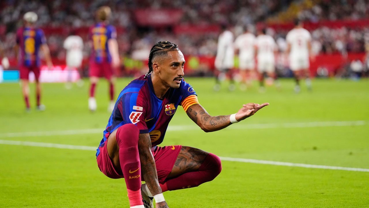 Man of the Match Sevilla vs Barcelona: Raphinha Man of the Match Sevilla vs Barcelona: Raphinha