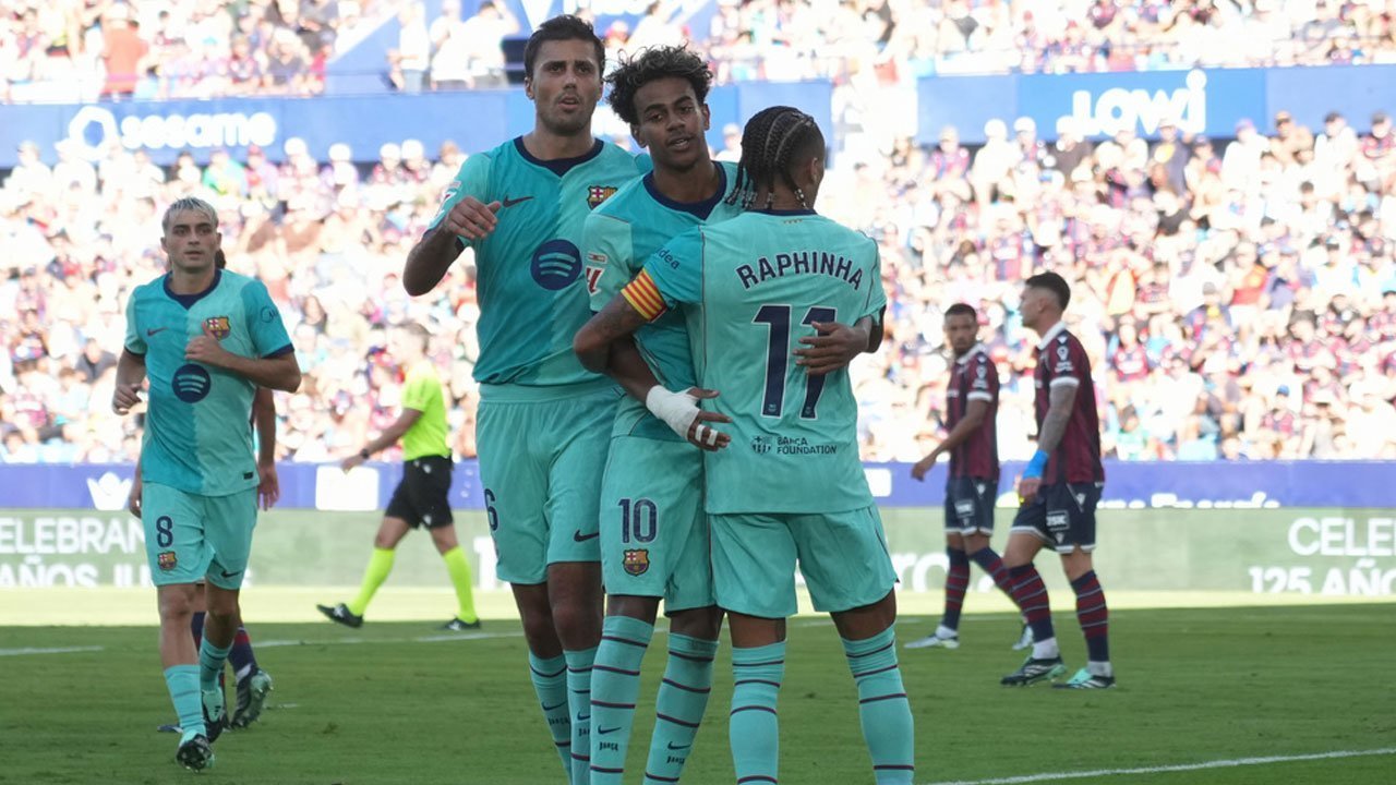 Hasil Levante vs Barcelona: Sengit, Barcelona Tetap Kokoh di Puncak! Hasil Levante vs Barcelona: Sengit, Barcelona Tetap Kokoh di Puncak!