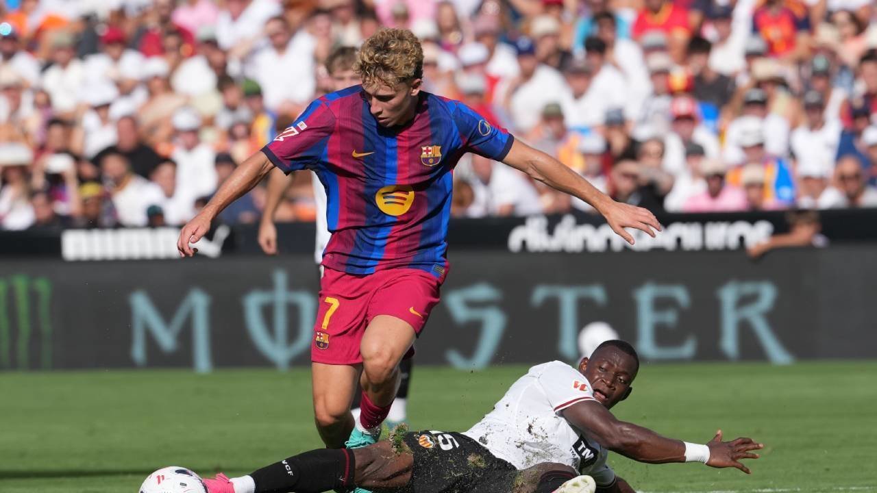 Man of the Match Valencia vs Barcelona: Fermin Lopez Man of the Match Valencia vs Barcelona: Fermin Lopez