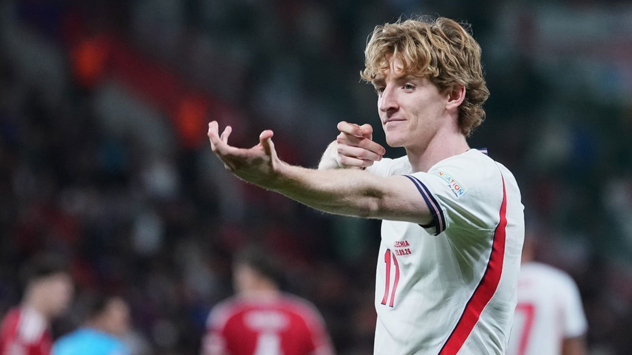 Man of the Match Ceko vs Inggris: Anthony Gordon