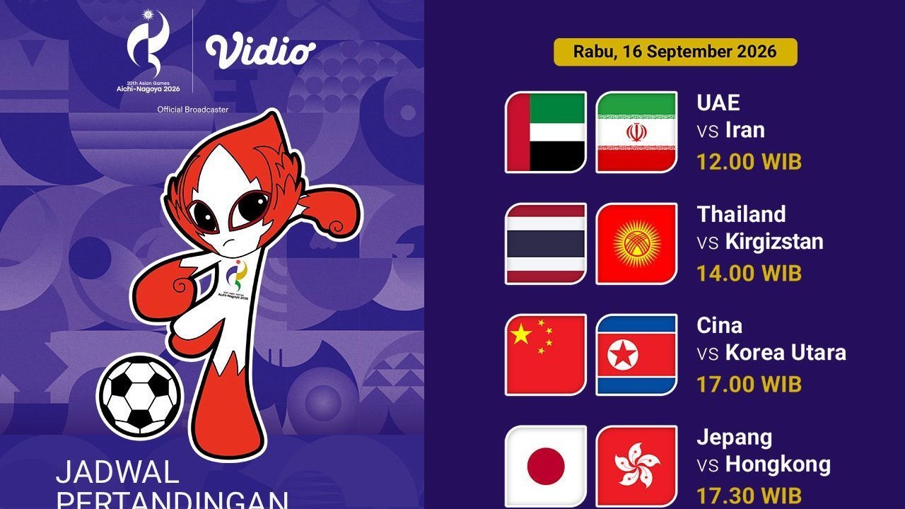 Streaming Asian Games 2026 Sepak Bola Putra: Kuda Hitam yang Bisa Mengejutkan di Vidio Streaming Asian Games 2026 Sepak Bola Putra: Kuda Hitam yang Bisa Mengejutkan di Vidio