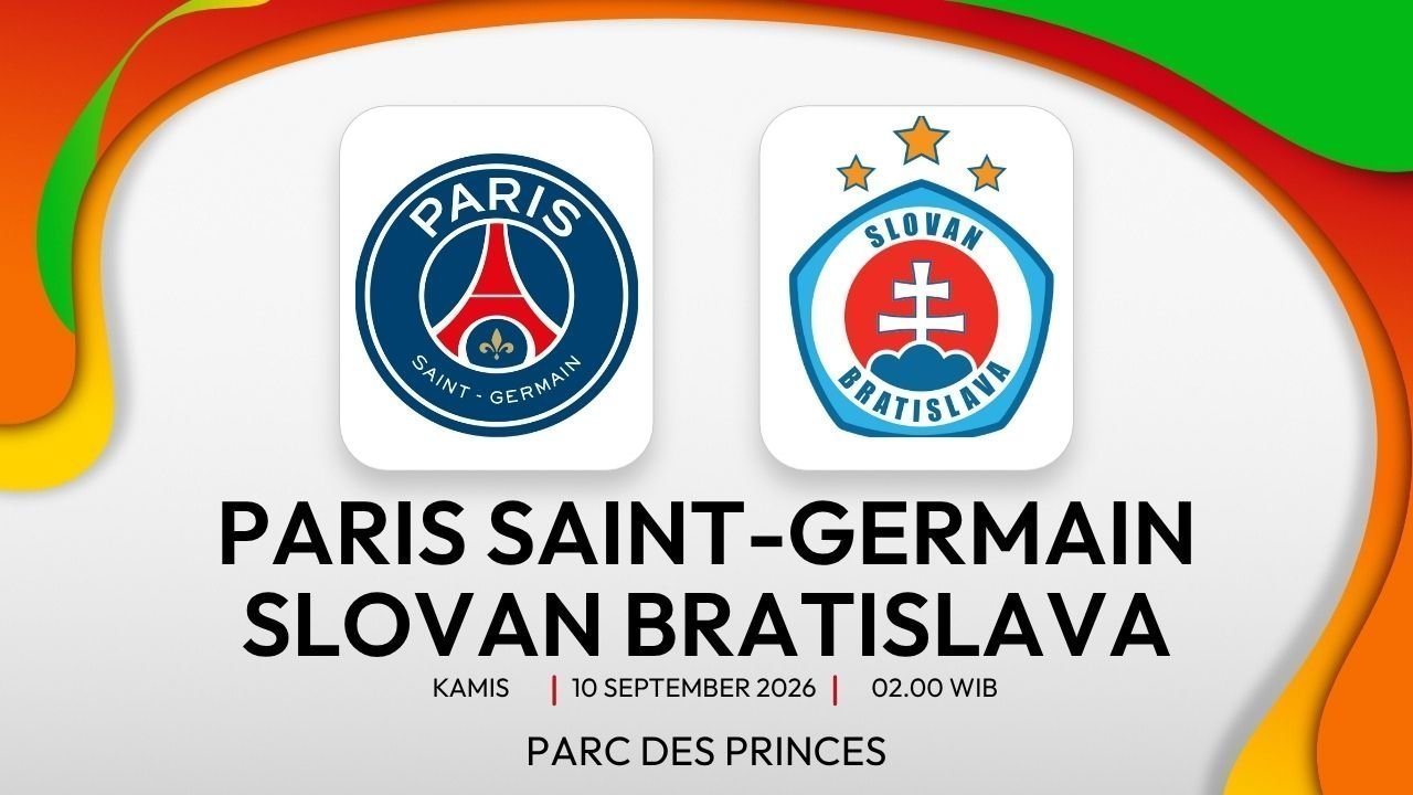 Prediksi PSG vs Slovan Bratislava 10 September 2026 Prediksi PSG vs Slovan Bratislava 10 September 2026