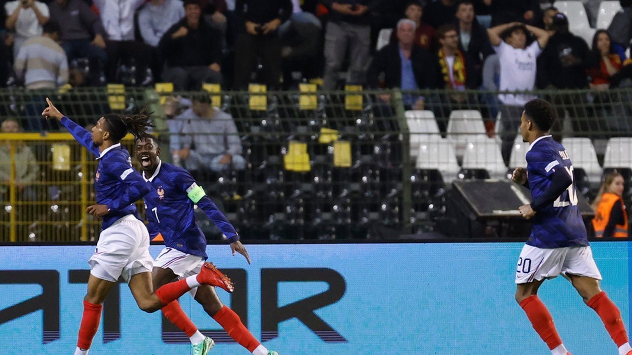Hasil Belgia vs Prancis: Gol Telat Michael Olise Kokohkan Prancis di Puncak Klasemen!