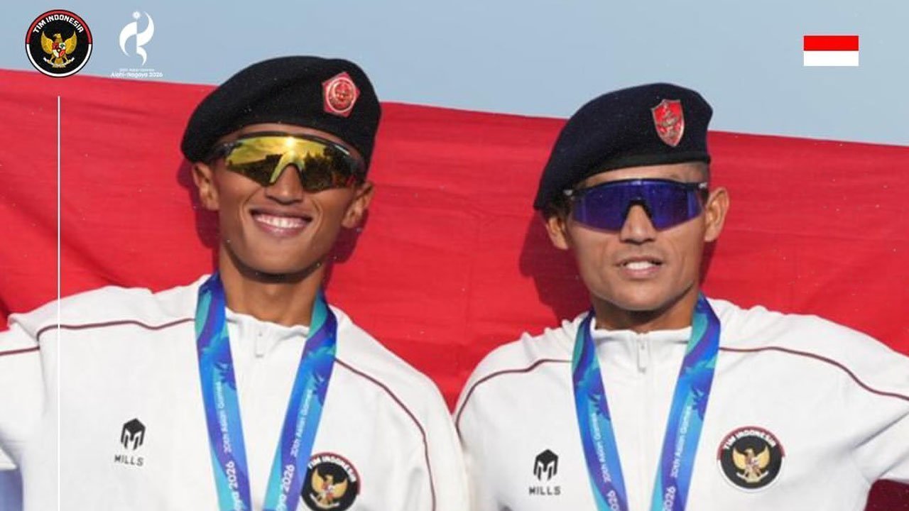 Mantap! Ali Mardiansyah dan Rafiq Wijdan Yasir Persembahkan Medali Perak Kedua Indonesia di Asian Games 2026 Mantap! Ali Mardiansyah dan Rafiq Wijdan Yasir Persembahkan Medali Perak Kedua Indonesia di Asian Games 2026