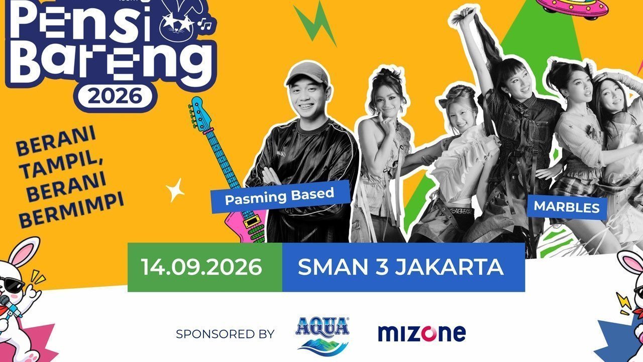 KapanLagi Pensi Bareng 2026 Dimulai, SMAN 3 Jakarta Jadi Sekolah Pertama KapanLagi Pensi Bareng 2026 Dimulai, SMAN 3 Jakarta Jadi Sekolah Pertama