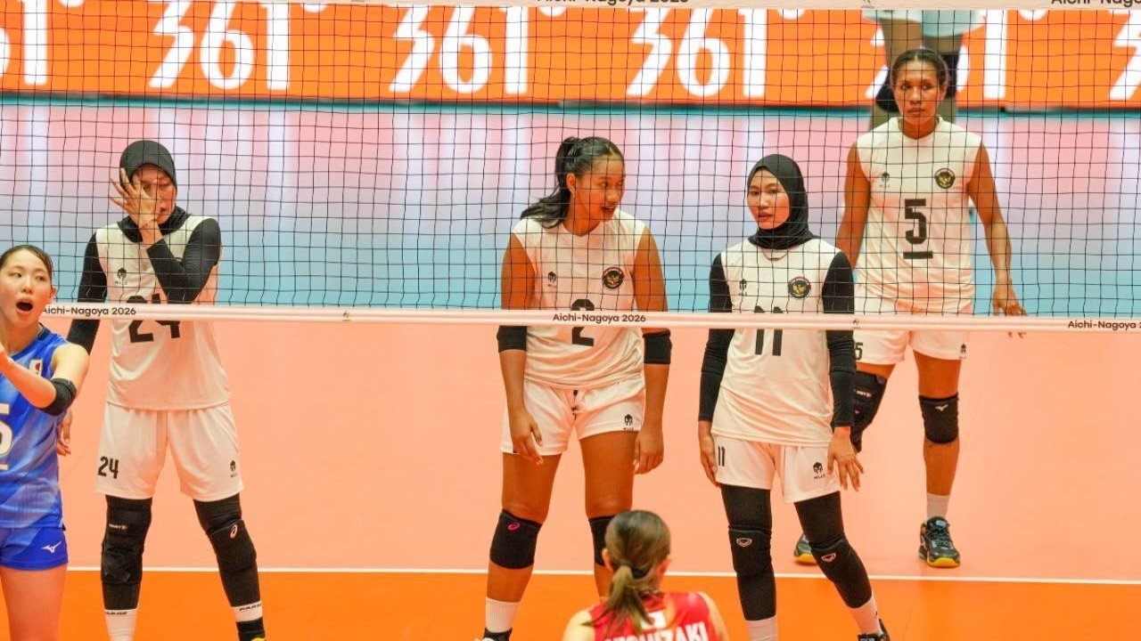 Hasil Voli Putri Asian Games 2026: Indonesia Tunduk dari Jepang, Lolos sebagai Runner-up Hasil Voli Putri Asian Games 2026: Indonesia Tunduk dari Jepang, Lolos sebagai Runner-up