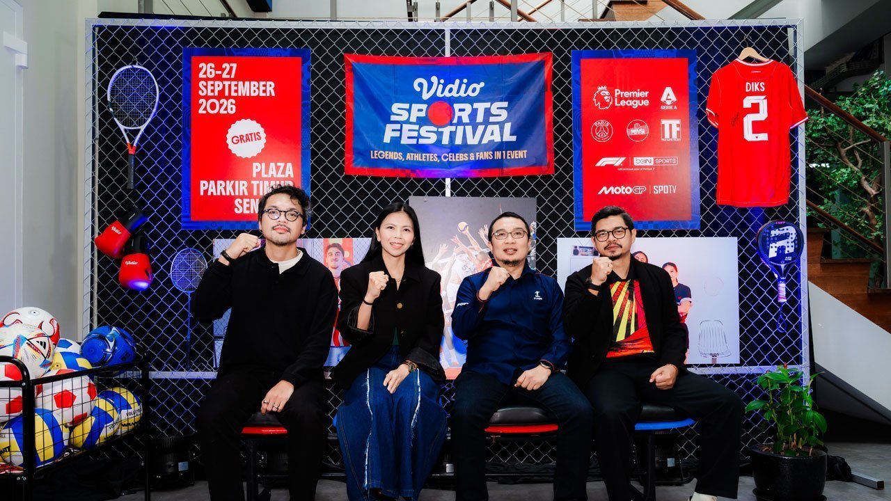 Vidio Sports Festival 2026 Kembali Digelar, Hadirkan Trofi Ikonik hingga Laga Bareng Legenda Vidio Sports Festival 2026 Kembali Digelar, Hadirkan Trofi Ikonik hingga Laga Bareng Legenda
