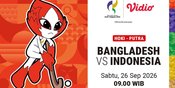 Bangladesh vs Indonesia - Asian Games 2026 Mens Hockey: Indonesia Masih Mencari Kemenangan di Vidio Bangladesh vs Indonesia - Asian Games 2026 Mens Hockey: Indonesia Masih Mencari Kemenangan di Vidio