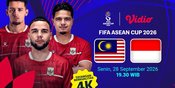 FIFA ASEAN Cup 2026: Malaysia vs Indonesia, Adu Kekuatan Baru di Vidio FIFA ASEAN Cup 2026: Malaysia vs Indonesia, Adu Kekuatan Baru di Vidio
