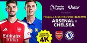 Premier League 2026/27 - Arsenal vs Chelsea: Papan Klasemen Menjelang Derby London di Vidio Premier League 2026/27 - Arsenal vs Chelsea: Papan Klasemen Menjelang Derby London di Vidio