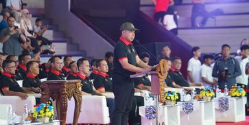 Pesan Panglima TNI saat Buka Turnamen Bola Basket: Olahraga Membentuk Karakter dan Semangat Pantang Menyerah Pesan Panglima TNI saat Buka Turnamen Bola Basket: Olahraga Membentuk Karakter dan Semangat Pantang Menyerah
