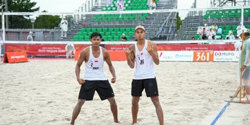 Voli Pantai Asian Games 2026: Bintang/Sofyan Kalahkan Wakil Jepang, Melaju ke Final