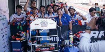 Fahmi Basam Pertahankan Gelar Juara Nasional Sport 150cc, Yamaha Bidik Titel Berikutnya di Seri Pamungkas Fahmi Basam Pertahankan Gelar Juara Nasional Sport 150cc, Yamaha Bidik Titel Berikutnya di Seri Pamungkas