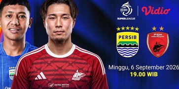 Jadwal BRI Super League 2026/27: Menjelang Pertandingan Persib vs PSM di Vidio Jadwal BRI Super League 2026/27: Menjelang Pertandingan Persib vs PSM di Vidio