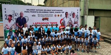 300 Petenis Junior Ramaikan Kejurnas IMTC Piala Andre Rosiade dan Semen Padang Cup II