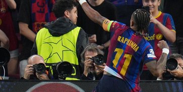 Man of the Match Barcelona vs Feyenoord: Raphinha