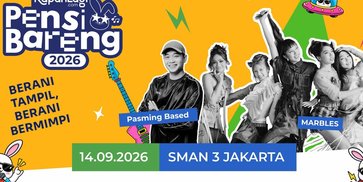 KapanLagi Pensi Bareng 2026 Dimulai, SMAN 3 Jakarta Jadi Sekolah Pertama KapanLagi Pensi Bareng 2026 Dimulai, SMAN 3 Jakarta Jadi Sekolah Pertama