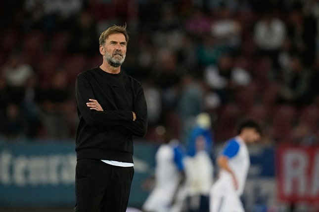 Pelatih Timnas Jerman, Jurgen Klopp (c) AP Photo/Matthias Schrader