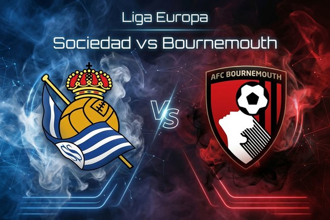Liga Europa / UEFA Europa League (UEL) : Real Sociedad vs Bournemouth (c) AI/Gemini