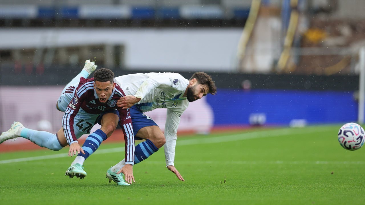 Rating Pemain Man City Usai Takluk 1-2 di Markas Aston Villa: Guehi 4, Haaland 7