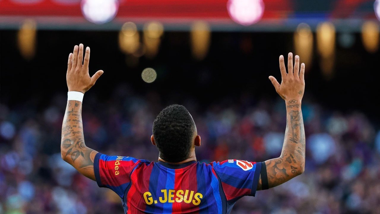 Target Gabriel Jesus di Barcelona: Gol dan Trofi Juara Target Gabriel Jesus di Barcelona: Gol dan Trofi Juara